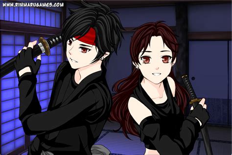 rinmaru games anime couple.